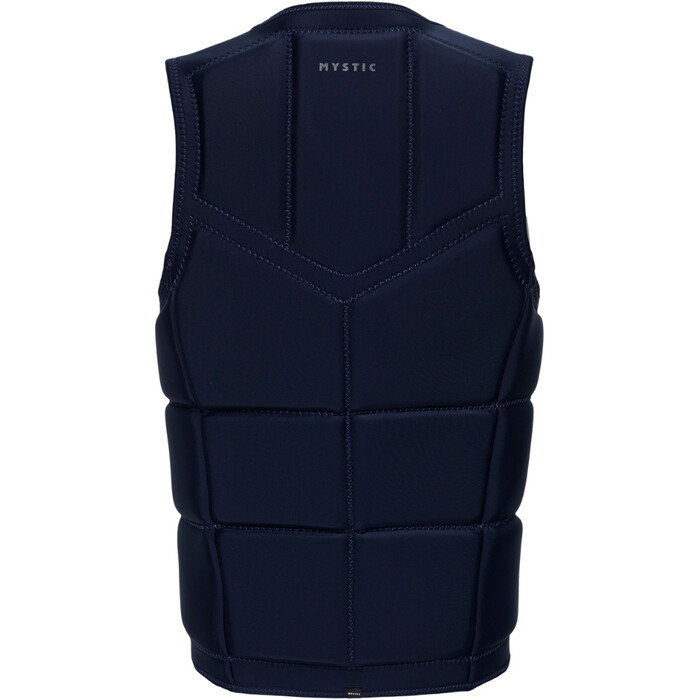 2024 Mystic Mens Star Front Zip Wake Impact Vest 35005.240245 - Navy